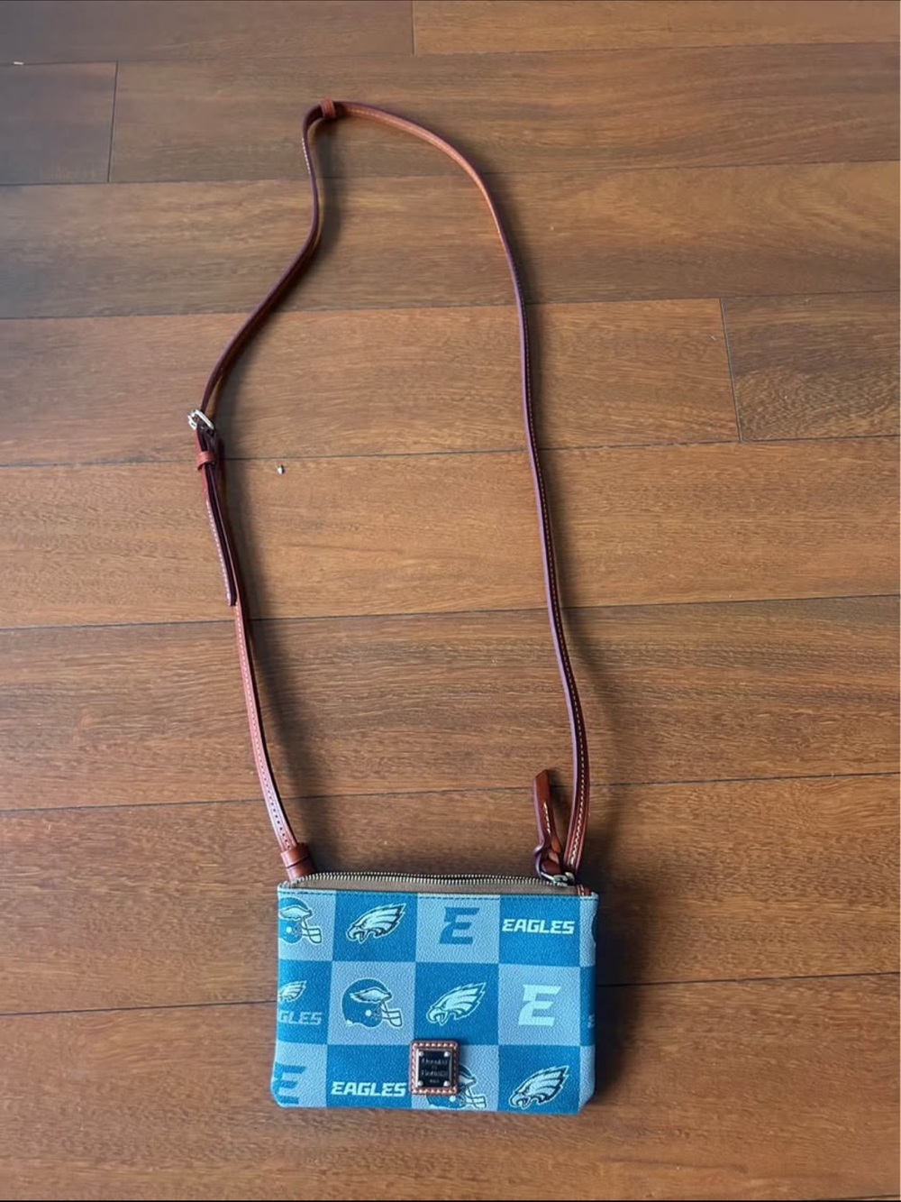 Dooney & Bourke Philadelphia Eagles Small Crossbody - Blue